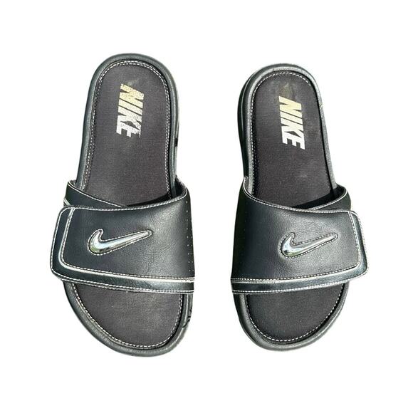Nike Comfort Slide 2 Men’s Sandals Black size 8 - Picture 1 of 17